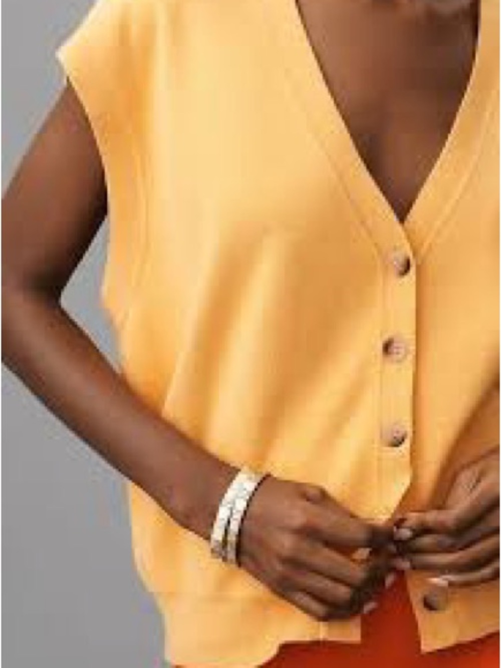 Maeve Slouchy Cardigan Sweater Vest from Anthropologie